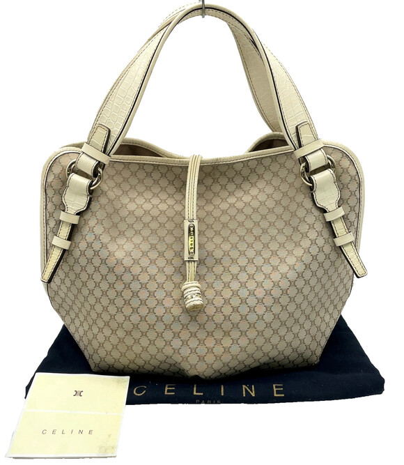 Auth Celine Macadam Bittersweet Canvas #194253C12